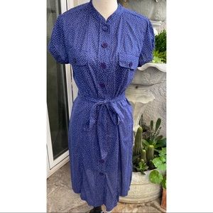 Halogen Tie Front Dress Size Large